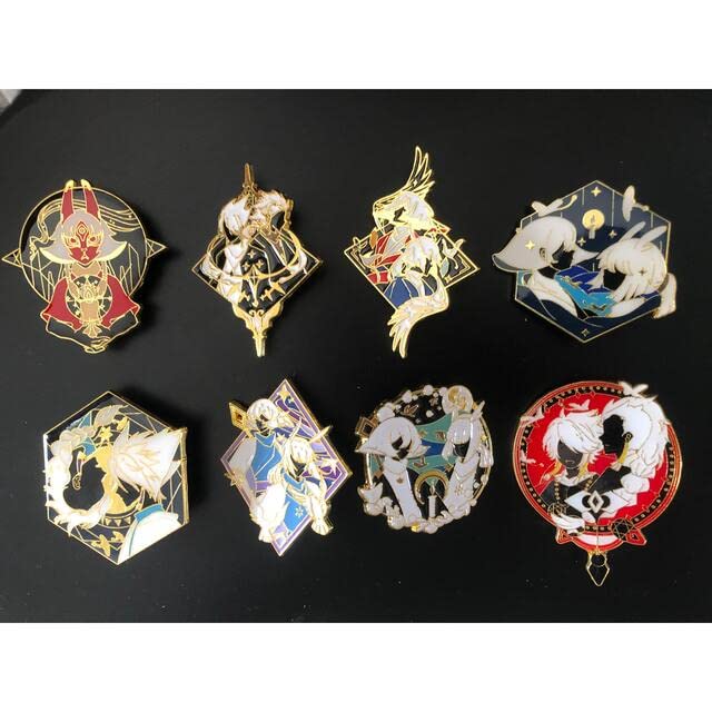 Amazon | sky 星を紡ぐ子どもた ちピンバッチ 缶バッジ 萌え